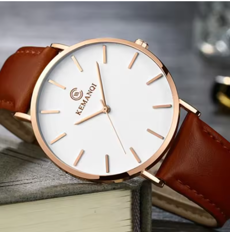 Relogio Masculino Ultra-Thin Luxury Men’s Watch – Classic, Stylish & Comfortable