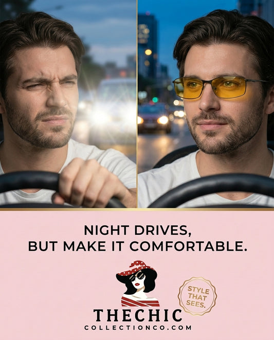 Polarized Night-Vision Driving & Sports Sunglasses – Clearer, Safer Vision Day and Night