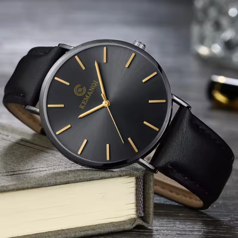 Relogio Masculino Ultra-Thin Luxury Men’s Watch – Classic, Stylish & Comfortable