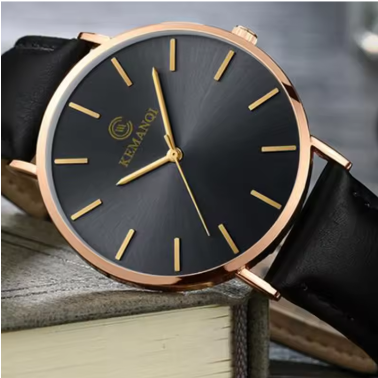 Relogio Masculino Ultra-Thin Luxury Men’s Watch – Classic, Stylish & Comfortable