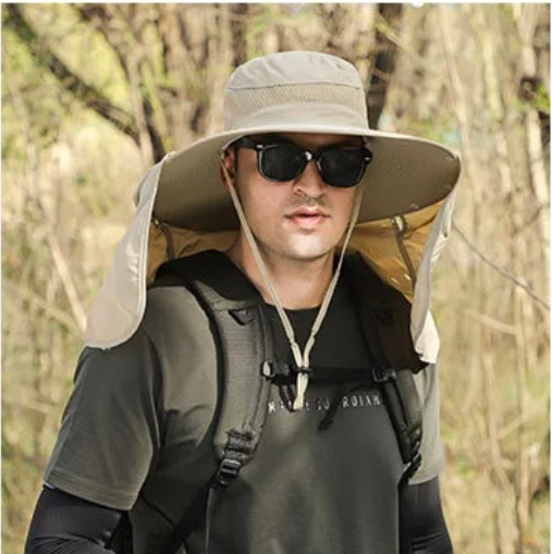 Ultimate Sun Protection Shawl Hat – Waterproof, Wide Brim, All‑Season Outdoor Cap