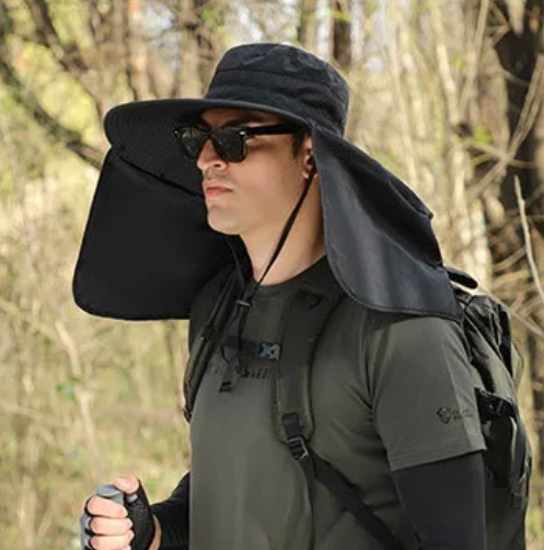 Ultimate Sun Protection Shawl Hat – Waterproof, Wide Brim, All‑Season Outdoor Cap