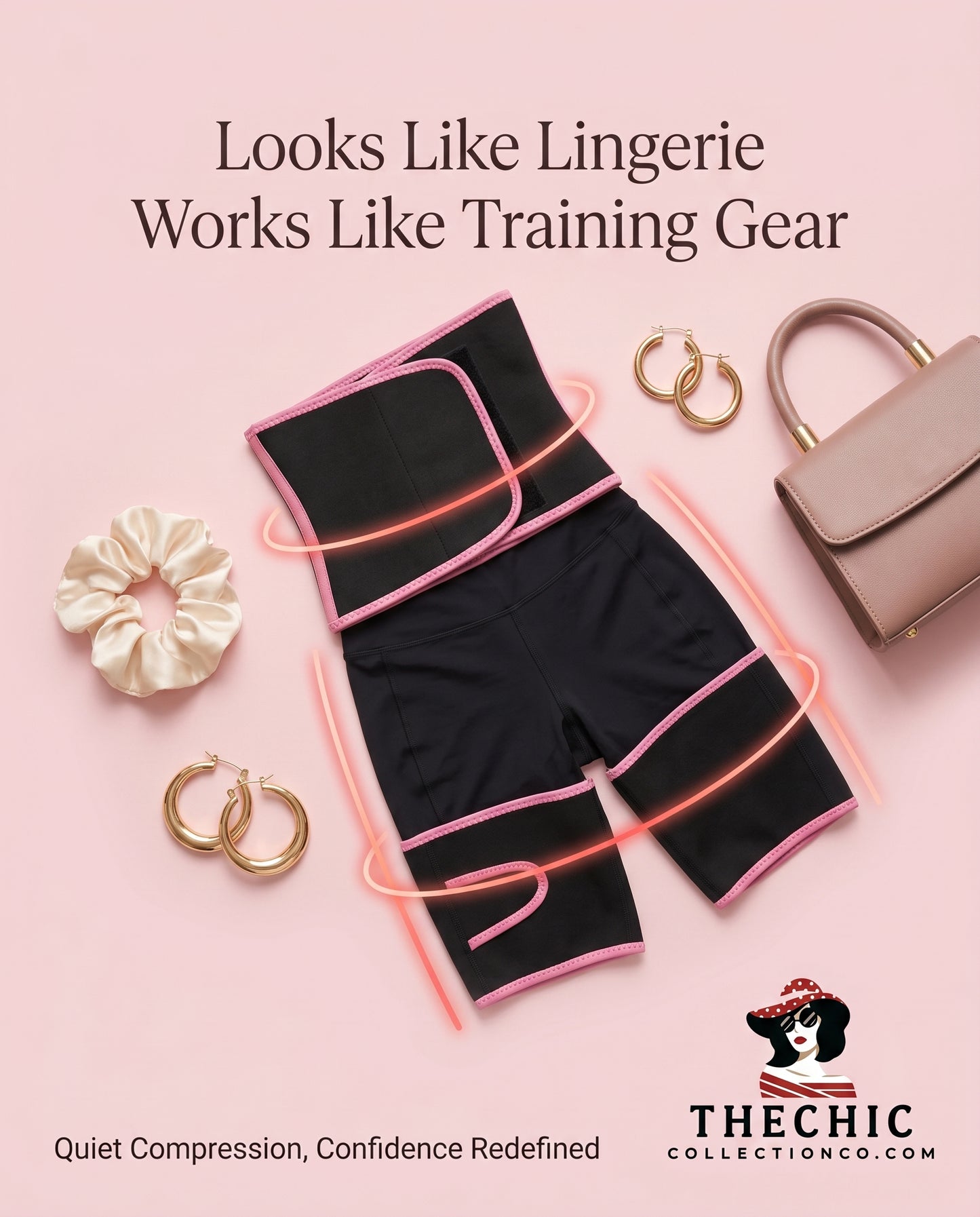 The Chic CXZD Sauna Waist Trainer & Thigh Shaper — Your All‑in‑One Fitness Sculptor