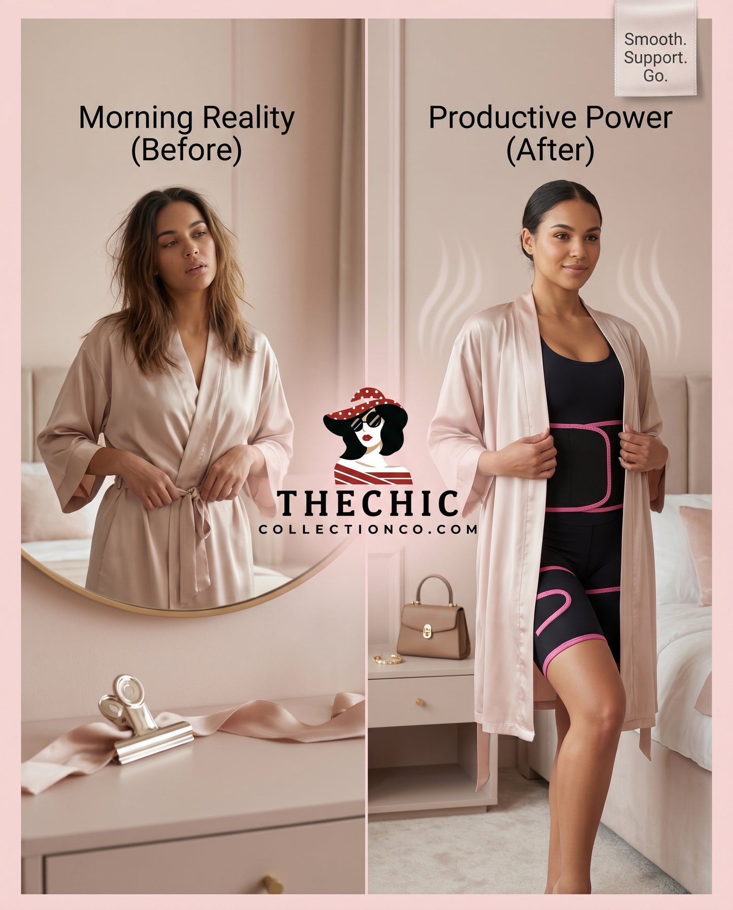 The Chic CXZD Sauna Waist Trainer & Thigh Shaper — Your All‑in‑One Fitness Sculptor
